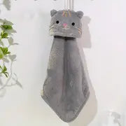 Cartoon Animal Fingertip Towel for Kids (1pc)