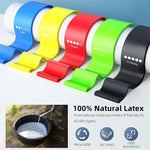 Different Resistance Bands Yoga Band Fitness Exercise Training Hip Tension Band Leg Squat Dance Elastic Loop Stretch Band - flohmarkt-deutschland.shop