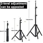 DITONG 110cm Universal Portable Bracket for magcubic HY300 pro Projector Tripod Stand Mount for magcubic HY320mini projector - flohmarkt-deutschland.shop