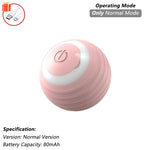 Dog Cat Interactive Ball Toy Automatic Rolling Ball Faux Tail Rechargeable Smart Pet Electric Toy Dog Cat Training Imitate Mouse - flohmarkt-deutschland.shop