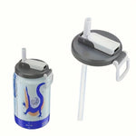 Dosendeckel wiederverwendbar mit Strohhalm für Getränke Saft Soda - flohmarkt-deutschland.shop