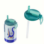 Dosendeckel wiederverwendbar mit Strohhalm für Getränke Saft Soda - flohmarkt-deutschland.shop