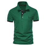 Dropshipping Polo Giraffe Shirt Men Quality Embroidery Summer Short Sleeve Polo Casual Business Social Mens Polos BR Size - flohmarkt-deutschland.shop