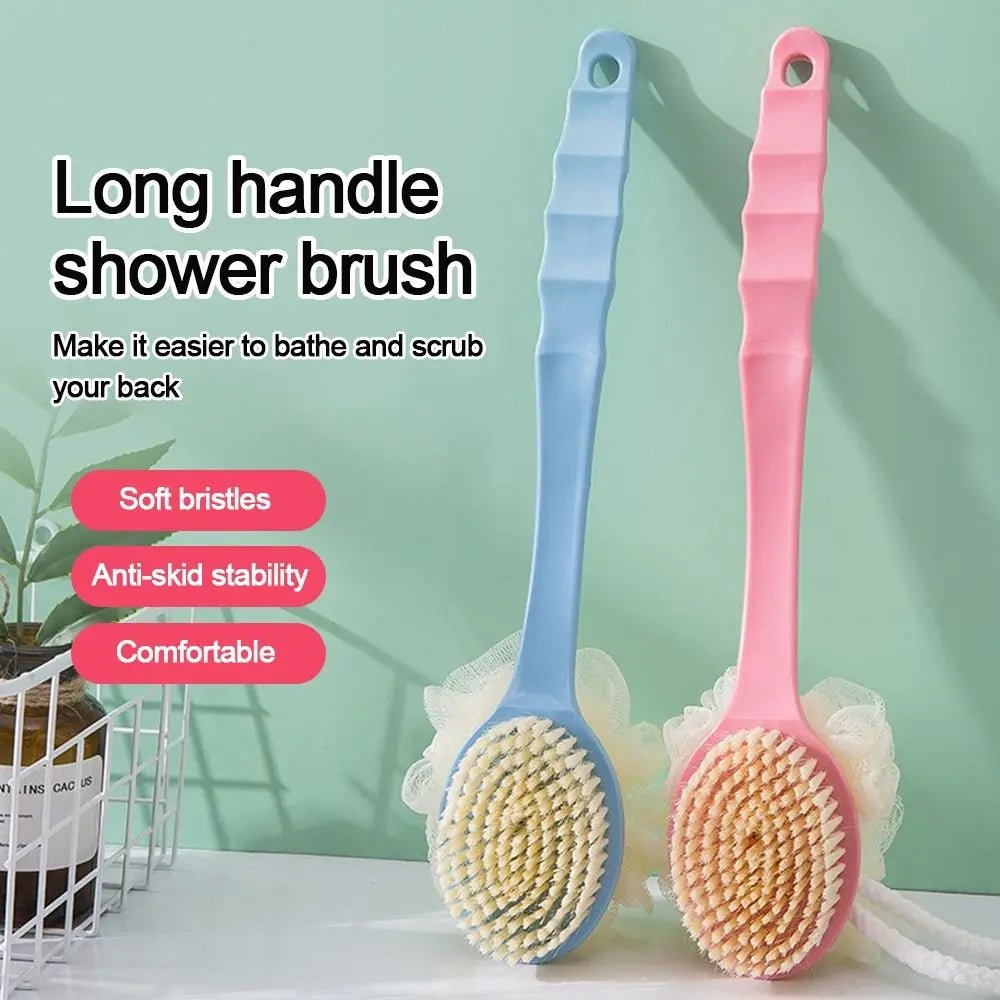 Duschbürste mit langem Griff – Soft-Borsten - flohmarkt-deutschland.shop