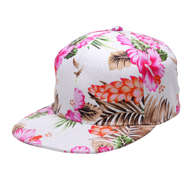 Women's Beach Style Hip Hop Flat Brim Hat
