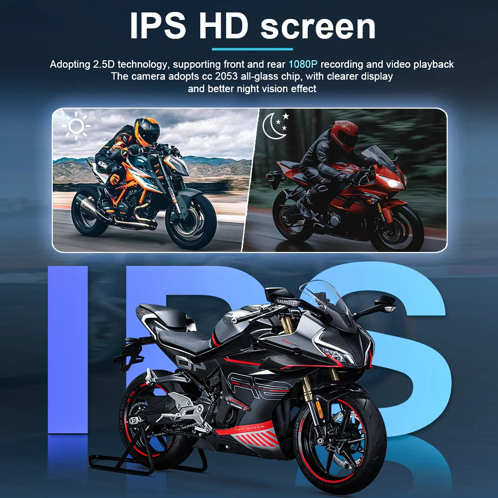 5/7 inch Carplay Motorcycle DVR Navigation GPS Wireless CarPlay Android Auto Airplay Display Screen Portable Moto Monitor IPX7