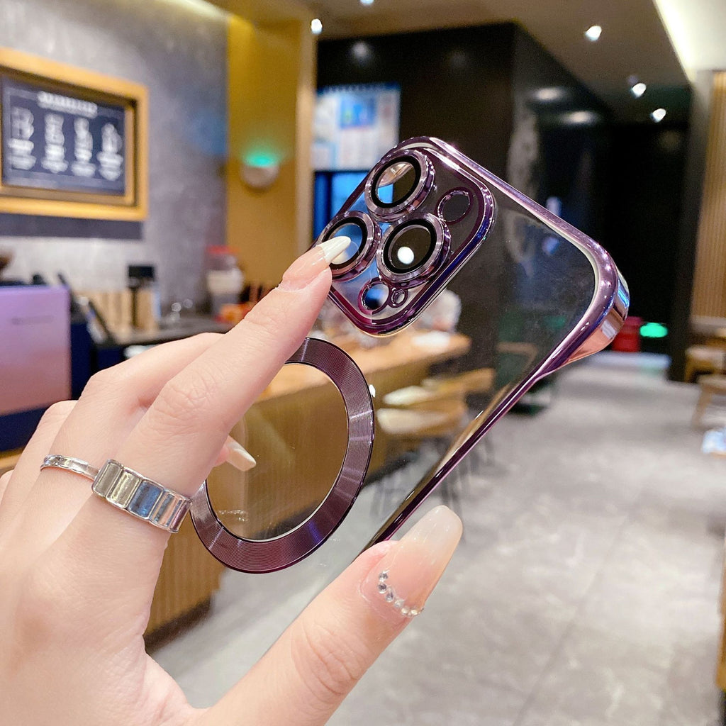 iPhone 15 Pro Max Borderless Magnetic Phone Case