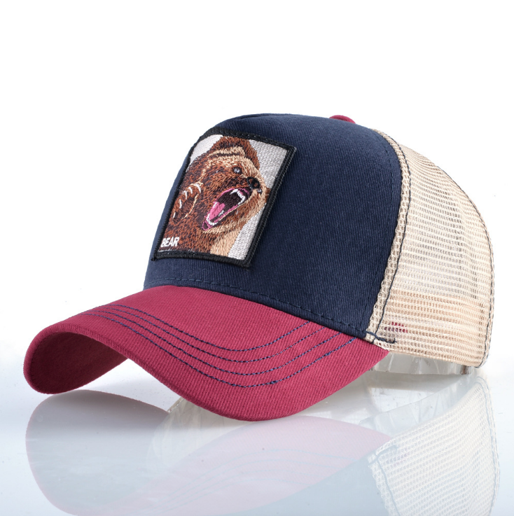 Embroidered Animal Rooster Baseball Cap - Hip Hop Style
