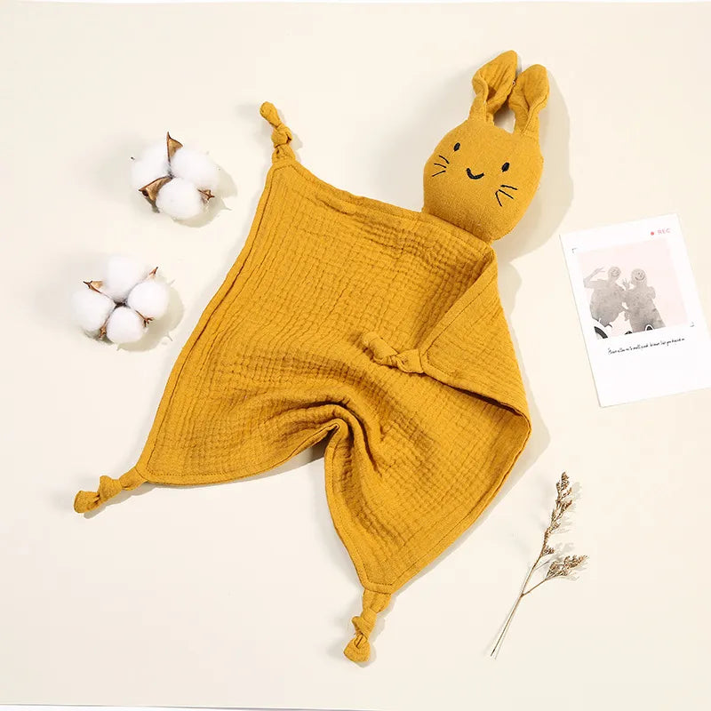 Children's Double-Layer Cotton Gauze Hug Blanket