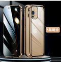 Privacy Tempered Glass Magnetic Phone Case for iPhone 15 Pro Max