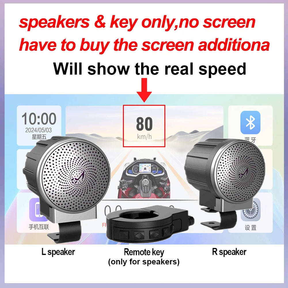 5/7 inch Carplay Motorcycle DVR Navigation GPS Wireless CarPlay Android Auto Airplay Display Screen Portable Moto Monitor IPX7