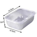 Edelstahl Frischhaltebox luftdicht Kühlschrank Küchen-Organizer - flohmarkt-deutschland.shop