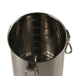 Edelstahl Lagerbehälter Getreide Aufbewahrungsbox Mit Skala Luftdicht Versiegelter Eimer 520/1000/1600/2500 ml - flohmarkt-deutschland.shop
