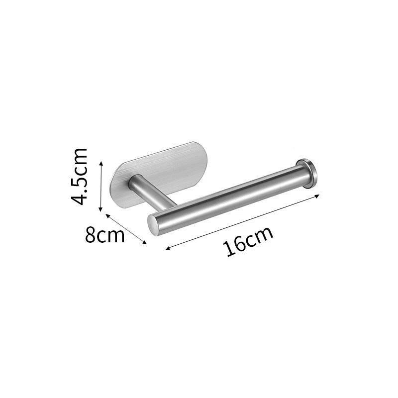 EdelstahlPro Handtuch Lagerung Halter - Robustes Bad Zubehör Mit Glatter Oberfläche Und Wandmontage - flohmarkt-deutschland.shop