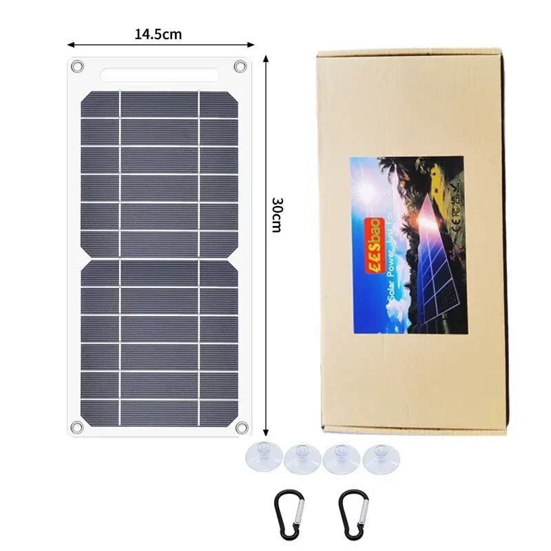 EESBAO Sunpower Tragbares Solarpanel 35W USB Ladegerät Für Powerbank Und Smartphone Camping - Sicheres Stabiles Laden - flohmarkt-deutschland.shop