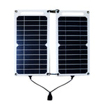 EESBAO Sunpower Tragbares Solarpanel 35W USB Ladegerät Für Powerbank Und Smartphone Camping - Sicheres Stabiles Laden - flohmarkt-deutschland.shop