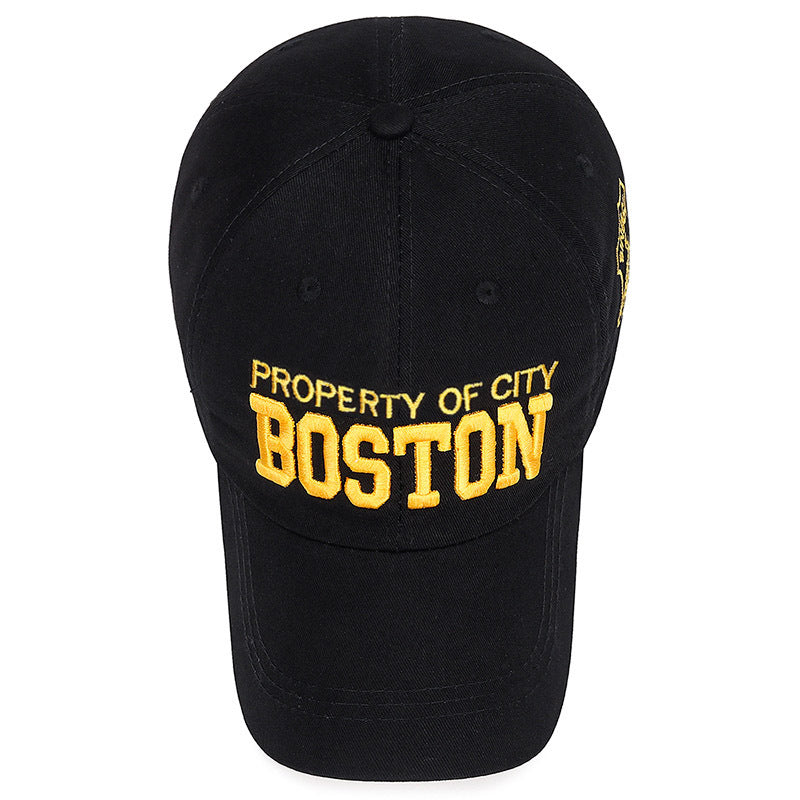 Korean Style Multi-Color Sun Baseball Cap with Embroidery