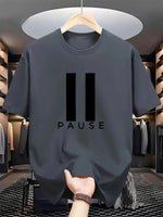 Ein kurzärmeliges Herren-T-Shirt mit Rundhalsausschnitt, perfekt für den Alltag. Es hat ein jugendliches Aussehen, bietet eine b - flohmarkt-deutschland.shop