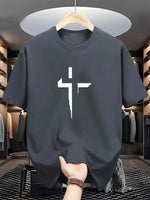 Ein kurzärmeliges Herren-T-Shirt mit Rundhalsausschnitt, strapazierfähig für die gesamte Saison, cool und ultraweich, mit minima - flohmarkt-deutschland.shop
