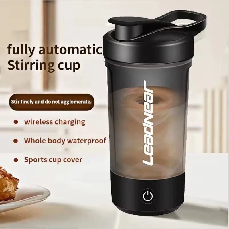 Elektrischer Shaker Mixerbecher Protein Fitness Sport tragbar - flohmarkt-deutschland.shop