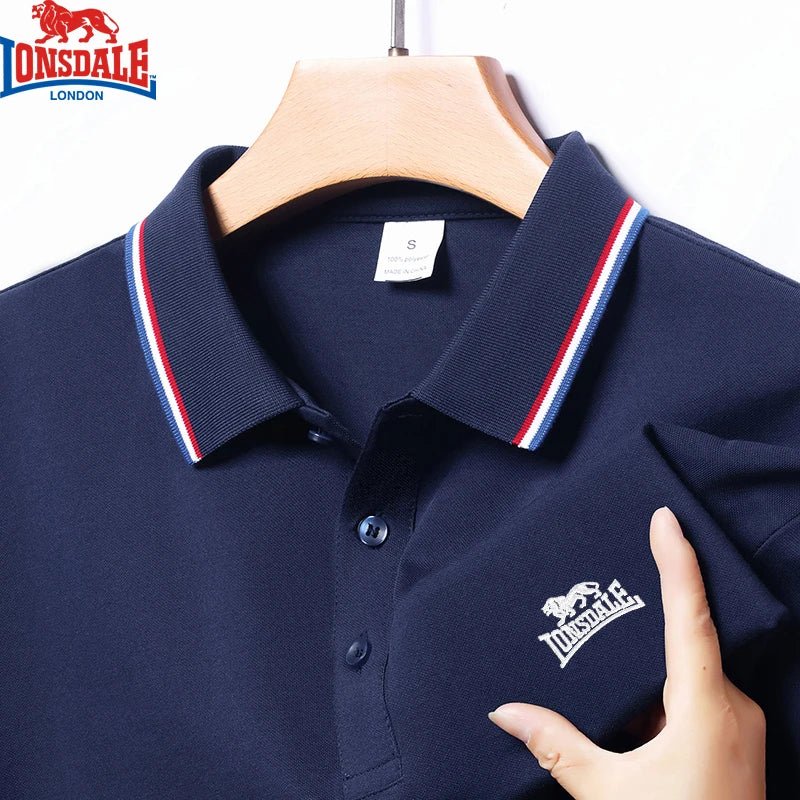 Embroidery New Summer Cotton Polo Shirt Men High Quality Men's Short Sleeve Top Business Casual Breathable Polo-shirt for Men - flohmarkt-deutschland.shop