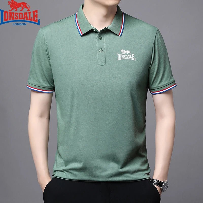 Embroidery New Summer Cotton Polo Shirt Men High Quality Men's Short Sleeve Top Business Casual Breathable Polo-shirt for Men - flohmarkt-deutschland.shop