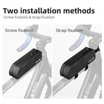 ESLNF Bike Tube Bag Mountain Road Bike Large Capacity Hard Shell Waterproof Front Handlebar Pack Bike Riding Equipment - flohmarkt-deutschland.shop