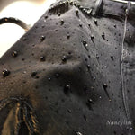 European 2025 Hollow Lace Jeans Women Summer New Black Lace Denim Pants Heavy Industry Beads Hot Diamond Denim Splicing Crochet - flohmarkt-deutschland.shop