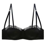 European Satin Half Cup Push Up BH Set Bügel Dünn Glatt Grün Spitze Komfortabel Sexy Dessous Für Damen 32-38 Hot Selling YEMOMO - flohmarkt-deutschland.shop