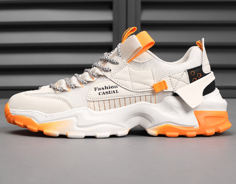 EverTrend Herren Dadschuhe - Atmungsaktives Mesh Obermaterial Und Koreanisch Inspiriertes Herbstdesign - flohmarkt-deutschland.shop