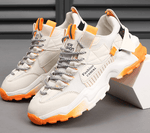 EverTrend Herren Dadschuhe - Atmungsaktives Mesh Obermaterial Und Koreanisch Inspiriertes Herbstdesign - flohmarkt-deutschland.shop