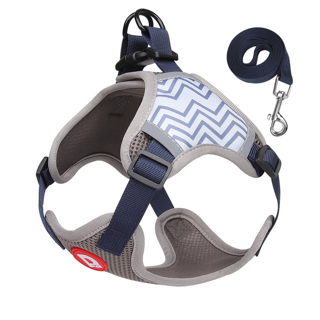 No Pull Dog Vest Harness and Leash Set for Pets