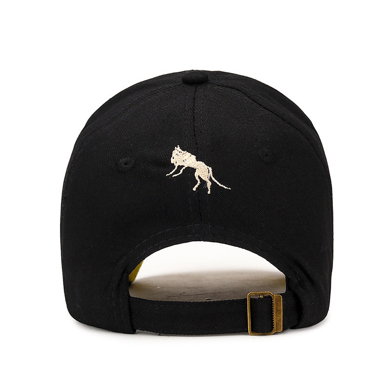 Korean Style Embroidered M Baseball Cap for Spring
