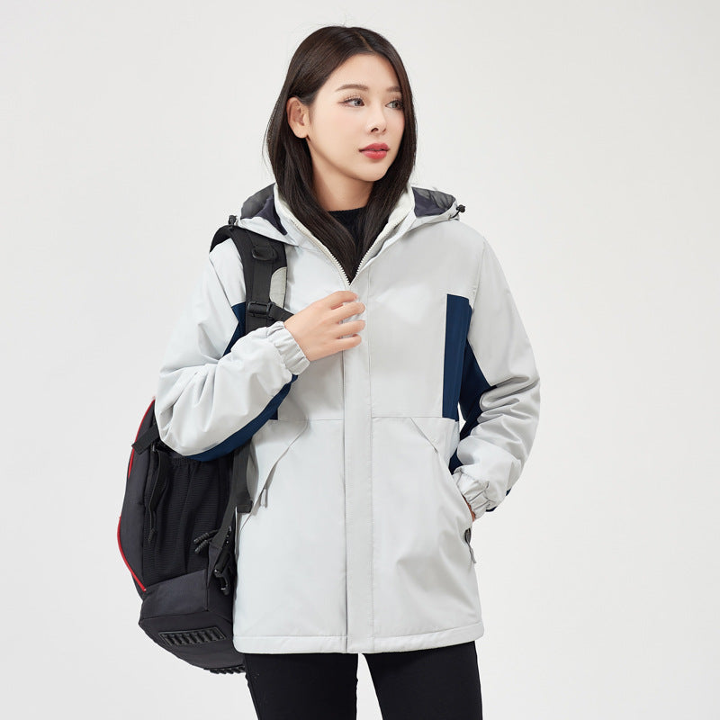 Couple's Reversible Outdoor Jacket for Fall/Winter