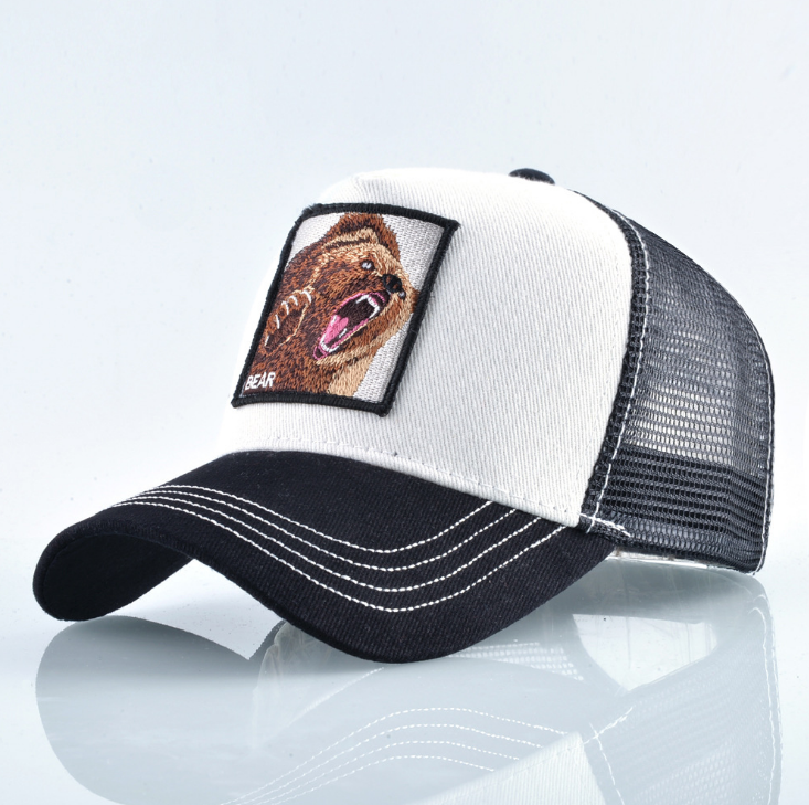 Embroidered Animal Rooster Baseball Cap - Hip Hop Style
