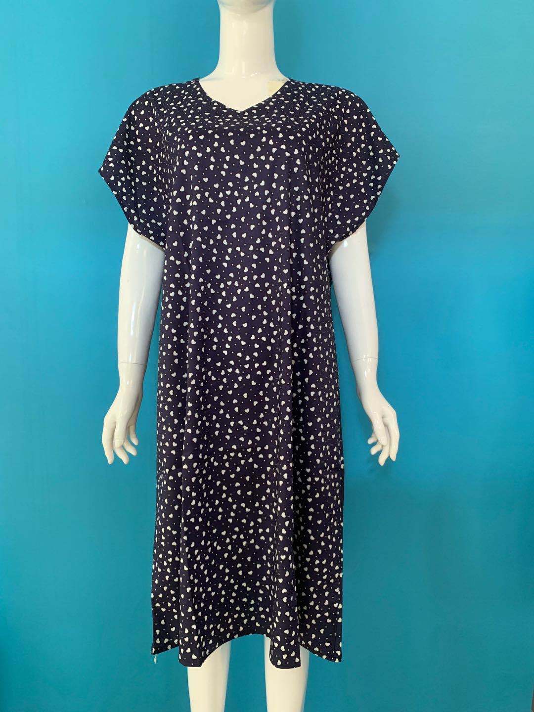 Summer Women's Casual V-Neck Polka Dot Dress 2023