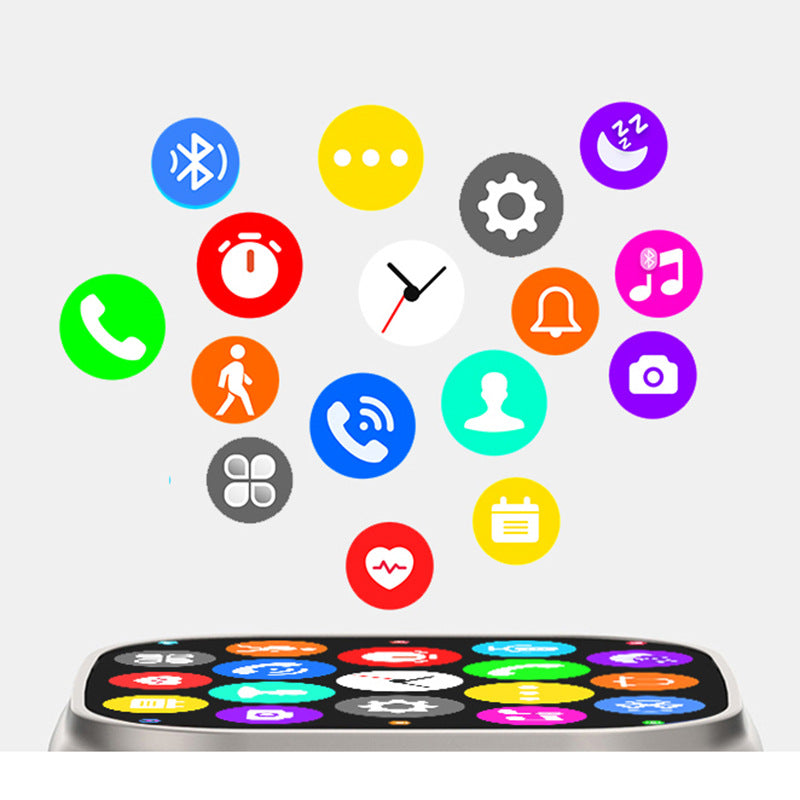 S8 Ultra Smartwatch with Bluetooth Call and NFC