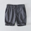 Men's Casual Loose Cotton Linen Shorts for Summer