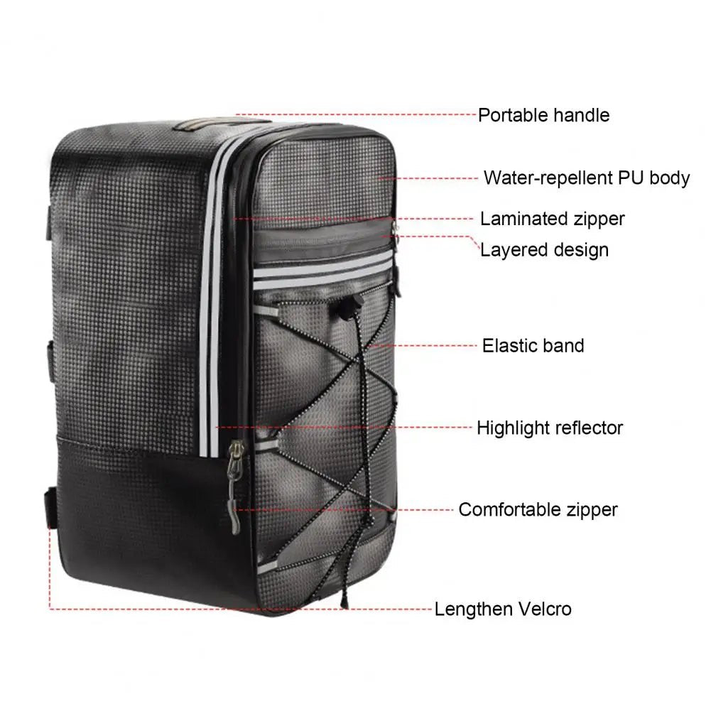 Fahrrad Gepäckträger Tasche Wasserdicht Hinter Sitz Rack Großes Fassungsvermögen - flohmarkt-deutschland.shop