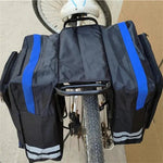 Fahrrad Kofferraumtasche Mit Kapazität Rücksitz Doppelseitig Langlebig Reisen - flohmarkt-deutschland.shop