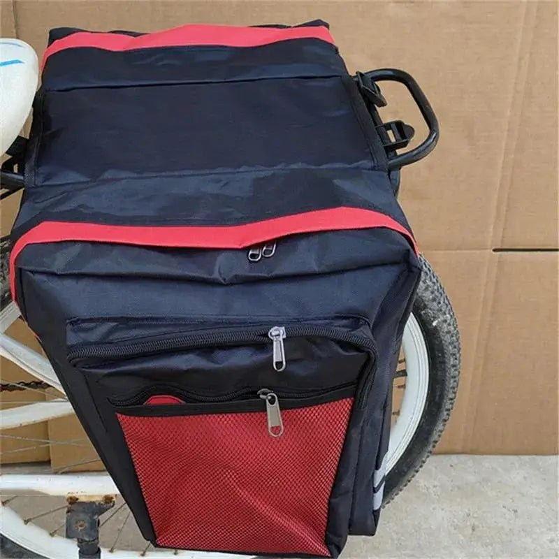 Fahrrad Kofferraumtasche Mit Kapazität Rücksitz Doppelseitig Langlebig Reisen - flohmarkt-deutschland.shop