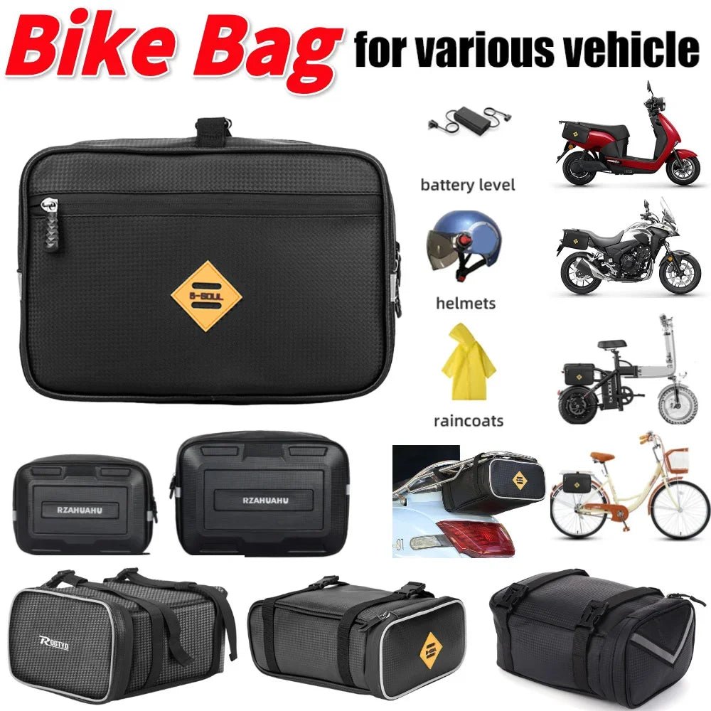 Fahrrad Lenker Tasche Front Gepäckträger Für E-Bike 7L 9L Wasserfest - flohmarkt-deutschland.shop