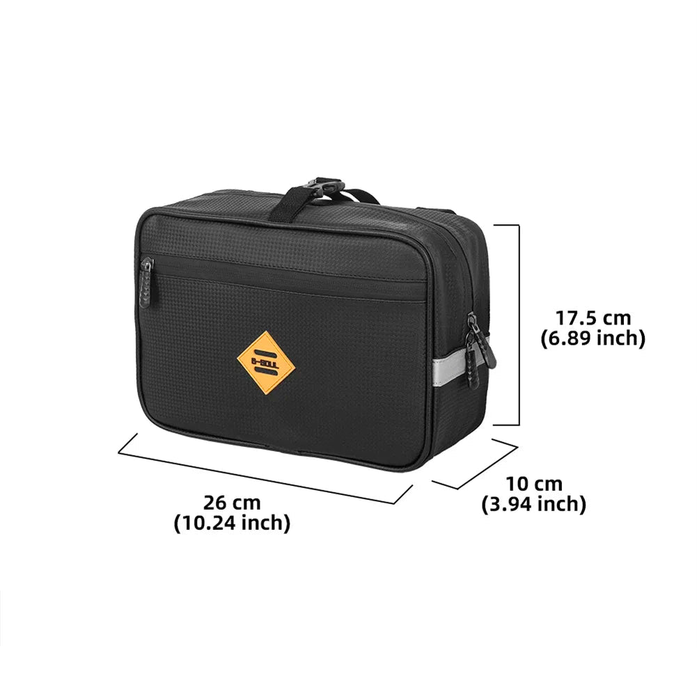 Fahrrad Lenker Tasche Front Gepäckträger Für E-Bike 7L 9L Wasserfest - flohmarkt-deutschland.shop