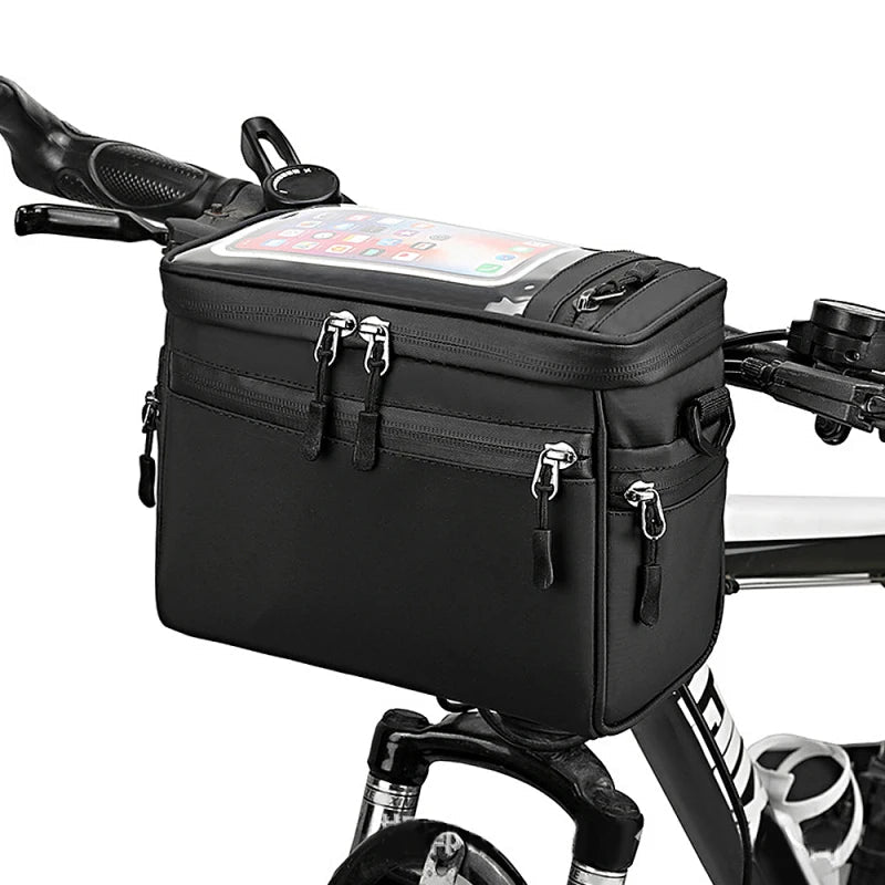 Fahrrad Lenker Tasche Wasserdichte Fronttasche Mit Transparentem Smartphonefach - flohmarkt-deutschland.shop