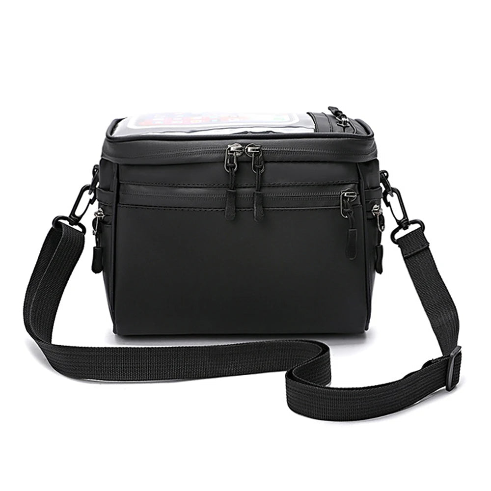 Fahrrad Lenker Tasche Wasserdichte Fronttasche Mit Transparentem Smartphonefach - flohmarkt-deutschland.shop