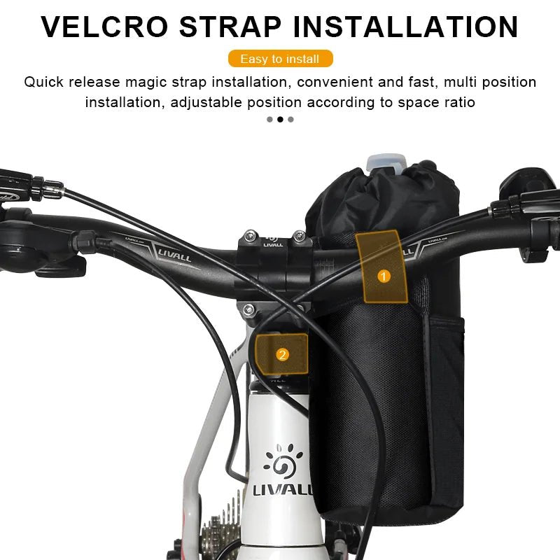 Fahrrad Lenker Tasche Wasserflasche Tragbare Isolierte Outdoor Tasche - flohmarkt-deutschland.shop
