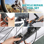 Fahrrad-Reparatur-Werkzeug-Set, Fahrradzubehör, Multi-Werkzeug-Set mit Pumpen-Reifen-Patch, tragbares Auto-Werkzeugset für Mountain Road BikeTire - flohmarkt-deutschland.shop