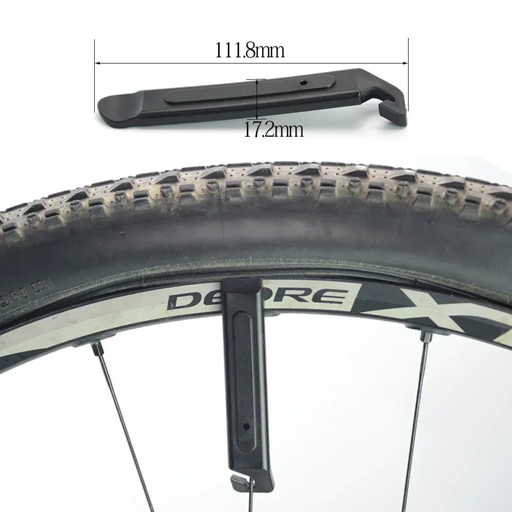 Fahrrad-Reparatur-Werkzeug-Set, Fahrradzubehör, Multi-Werkzeug-Set mit Pumpen-Reifen-Patch, tragbares Auto-Werkzeugset für Mountain Road BikeTire - flohmarkt-deutschland.shop