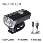Fahrrad Rücklicht Wasserdichte LED Fahrrad Vorne Hinten Licht Fahrrad USB Aufladbare Berg Reiten Radfahren Rücklicht Fahrrad Licht - flohmarkt-deutschland.shop
