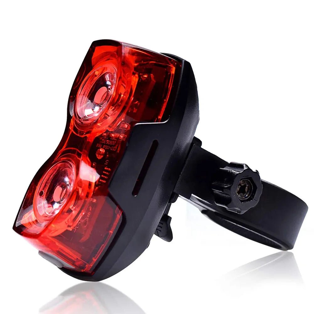 Fahrrad-Rücklichter, hell, 100 Lumen, Fahrradbatterie, LED-Rücklicht, einfach zu installieren, Rennrad, MTB, Radfahren, Sicherheit, Taschenlampen-Zubehör - flohmarkt-deutschland.shop
